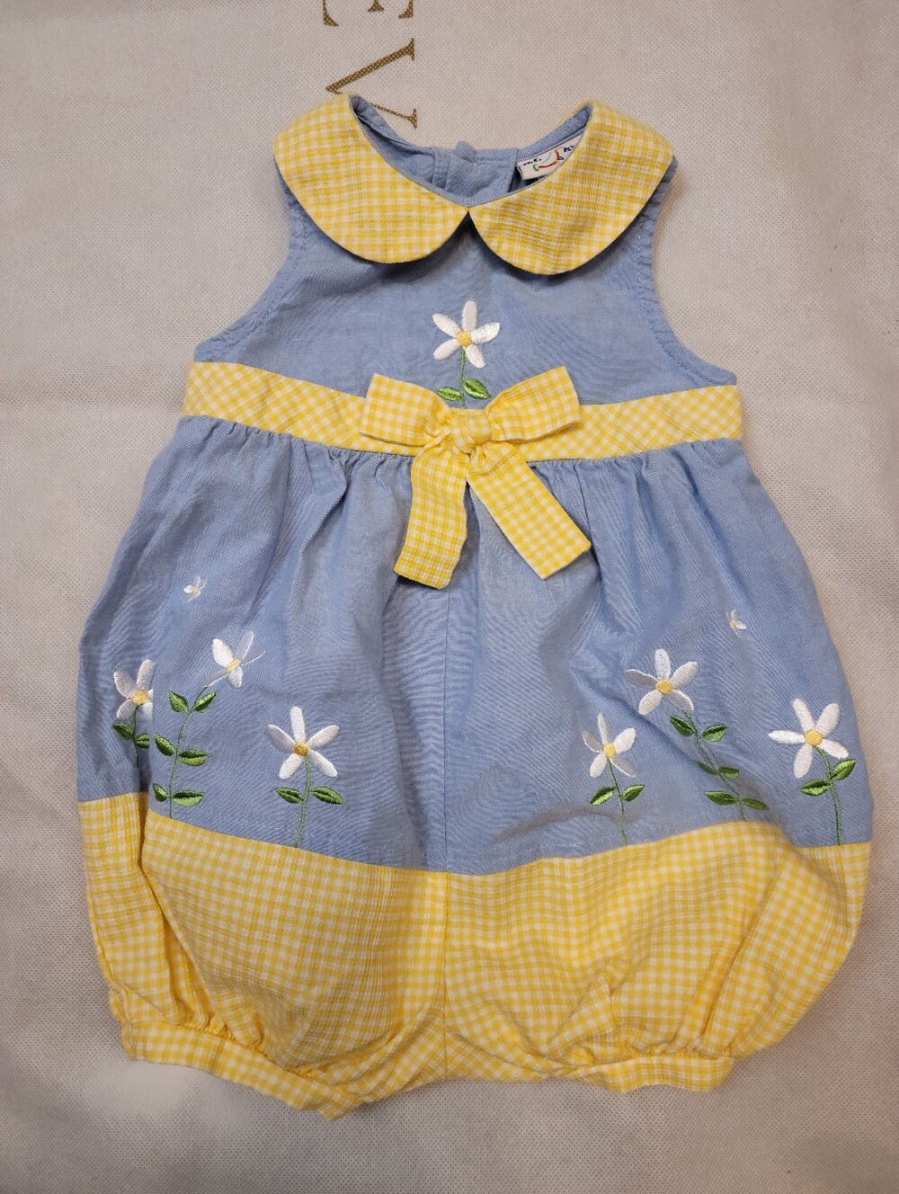 Bt kids y2k vintage yellow blue bubble 18m